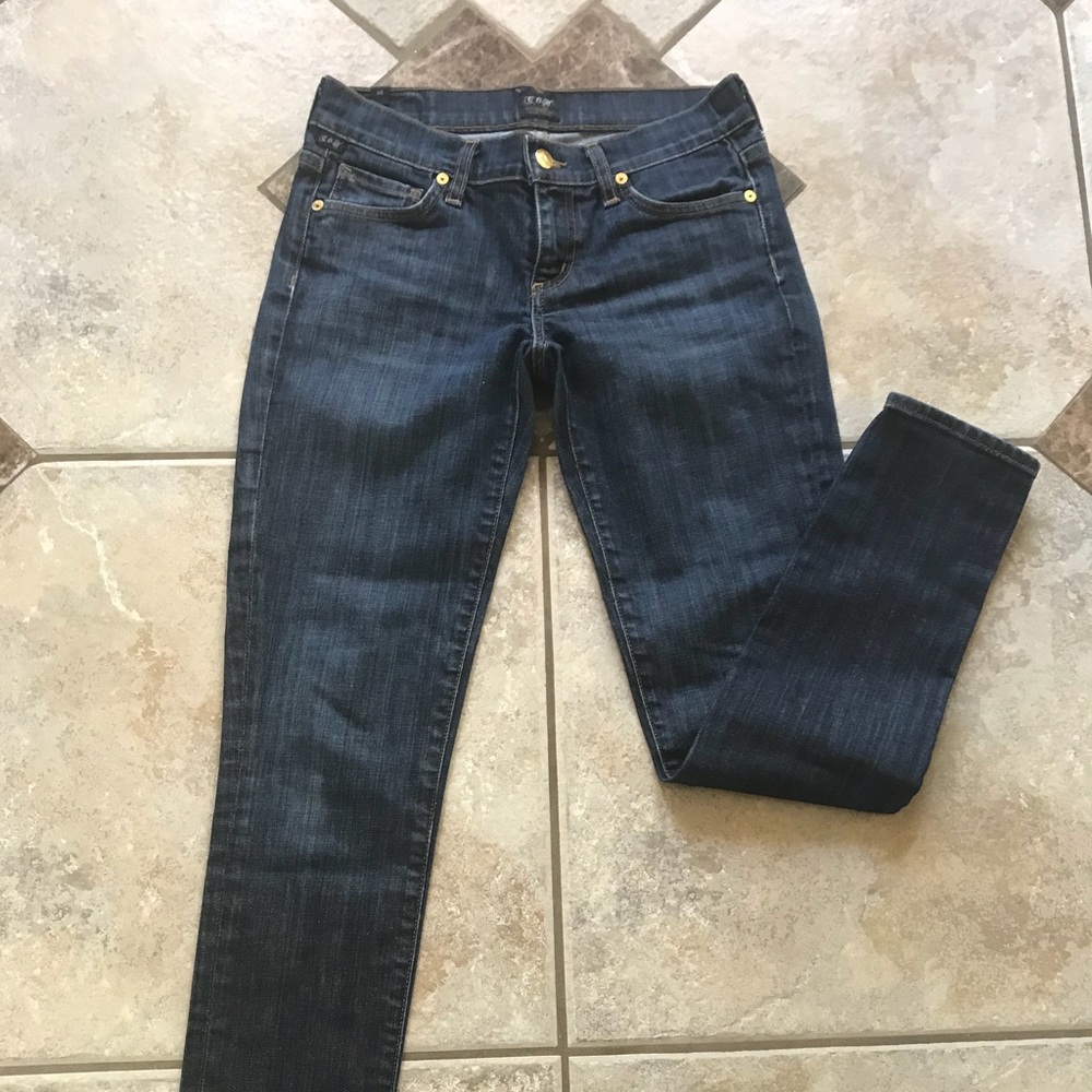 CITIZENS OF HUMANITY SKINNY JEANS LOW RISE 25
